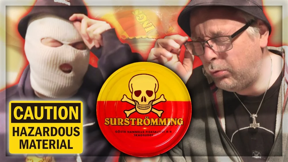 Surstromming challenge + ponožky