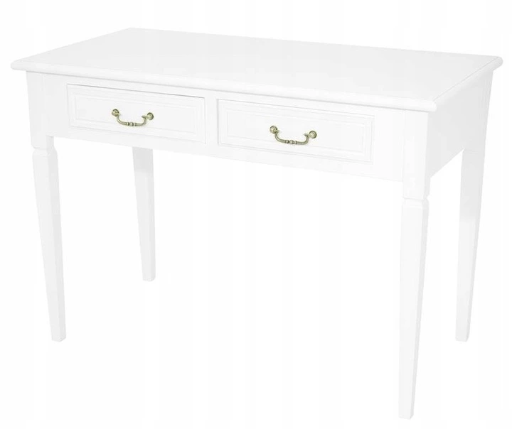 Stolik so zásuvkami White Vintage RETRO