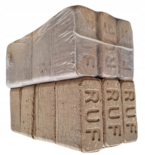 Brikety, uhlie na grilovanie - Drevené brikety do krbov, kuchynské kachle ústredného kúrenia, 10 kg