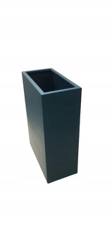 Kvetináč na terasu - kovový kvetináč, domov, záhrada, terasa 60x30x80