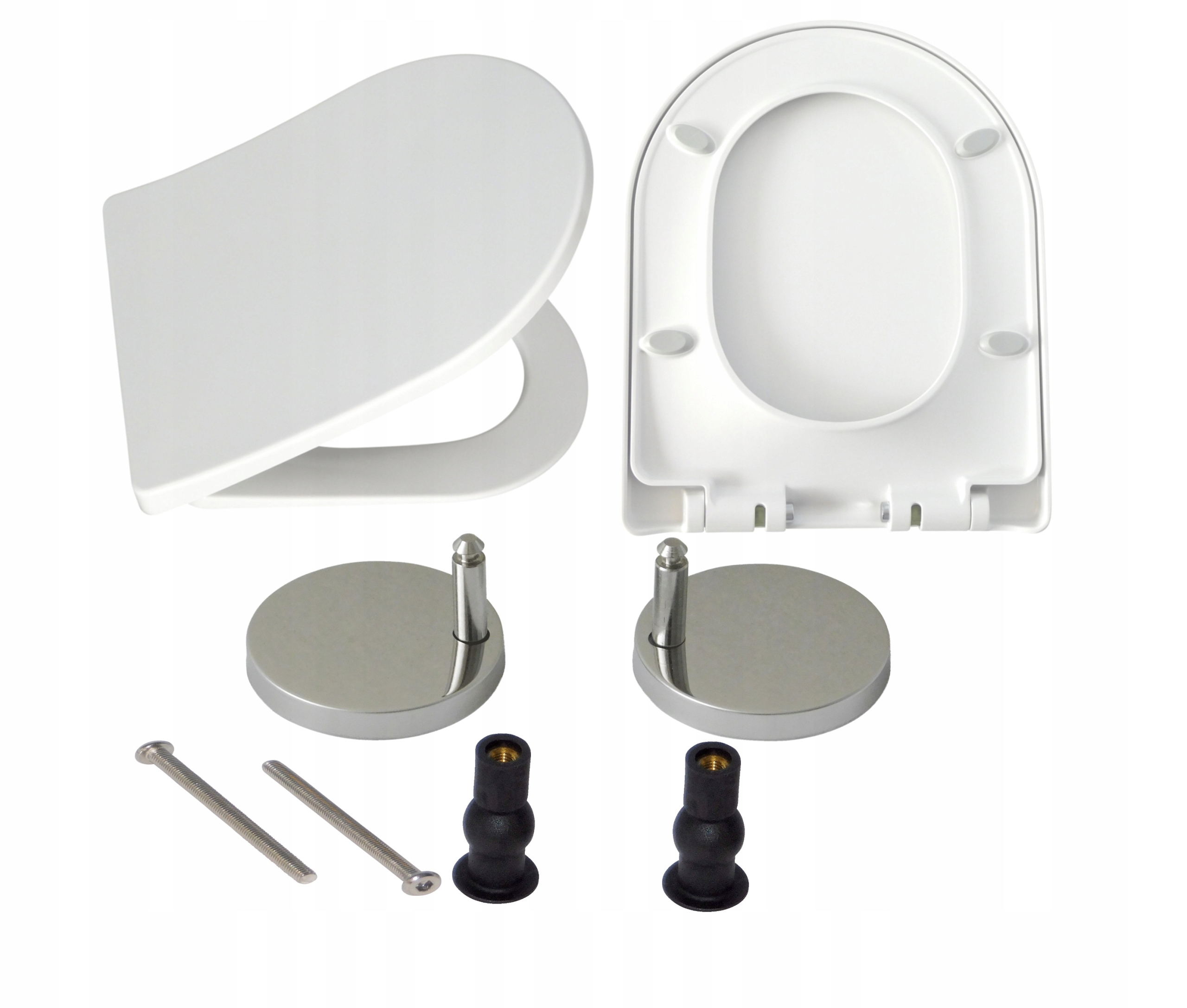 WC sedadlo Estiva N, biely duroplast