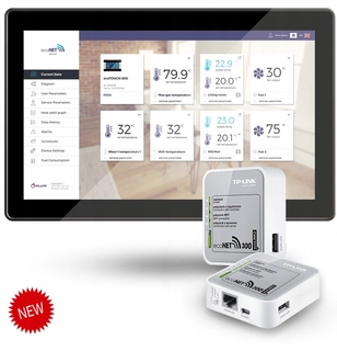 Econet 300 Web modul Plum Kipi zákopy Oryg