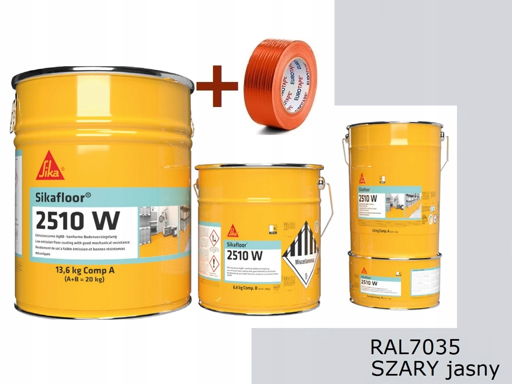 Sika epoxidová živica 18 kg šedá