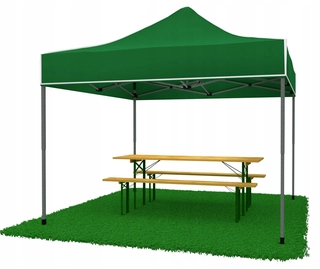 Záhradný stan, pavilon - Výsuvný stan 3x3m výsuvný stan