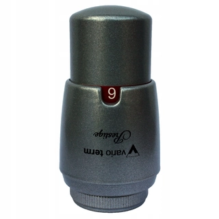 Hlavica, ventíl - Termostatická hlavica M30x1,5 Gray Metallic