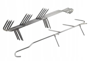 Udiareň -  Triple fajčiarske háčiky xxl 4 mm silné 5 kusov
