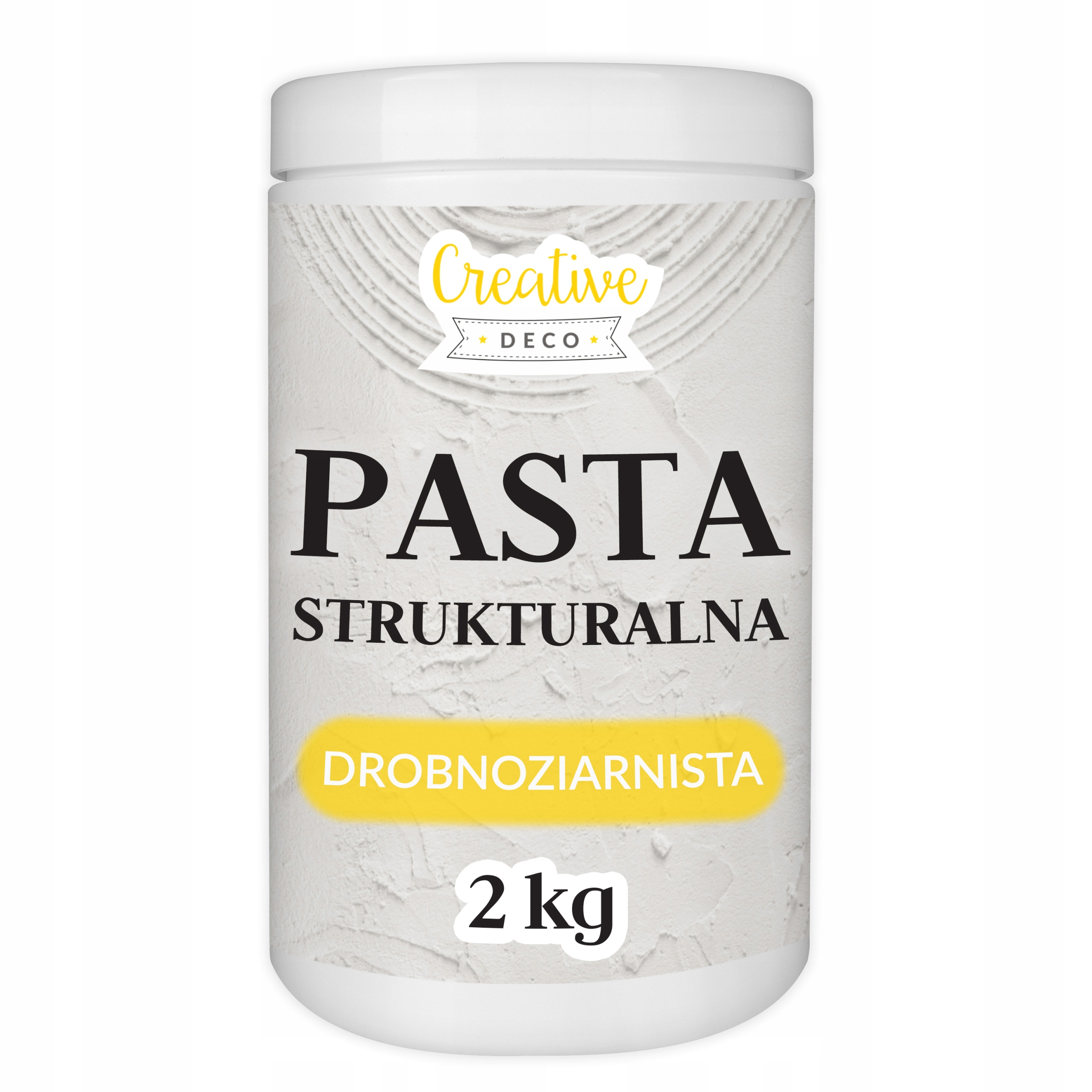 Jemnozrnná biela štrukturálna pasta 2 kg