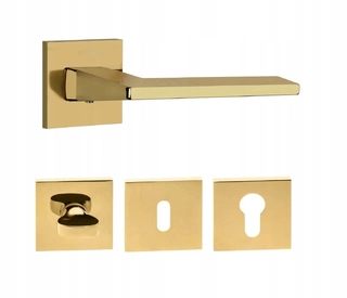 Kľučky na dvere - Link Ruck Color Gold + Rosettes zadarmo
