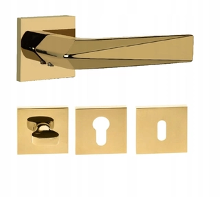 Kľučky na dvere - Stilo Ruck Golden Color + Rosettes zadarmo