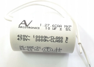 Prišiel prišiel Krono 230V, 10 UF, originálny