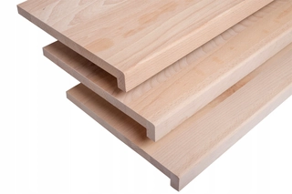 Bukové prekrytia s stupňami 900x320x20/40