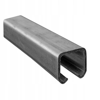 Kovania na posuvné dvere - (epizóda 2M) Rail s galvanizovaným listom 57x67x3.5