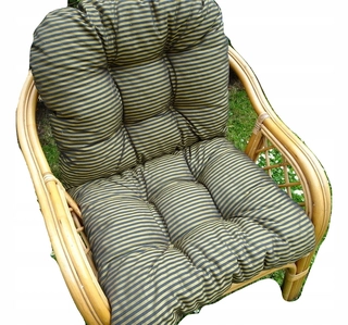 Vankúše  - Výrobca vankúšov na kreslá RATTAN marcosOLIVE STRIPES