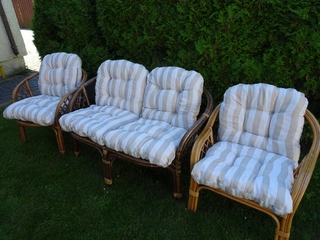 Vankúše - RATTAN vankúše kompl. 4 Marcos