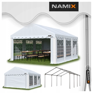 Záhradný stan, pavilon - Stan NAMIX s viac ako 8 stenami 4 x 8 x 3,1 m