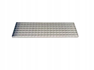 Priamy stupeň WEMA 800X175 Galvanizzovaný, schodový kov