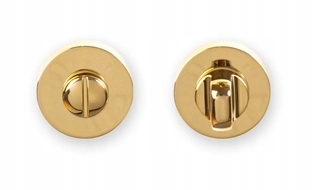 Kľučky na dvere - Sklň toaleta CDBZG49 OL Golden Gloss Colombo Design