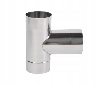 Komín Tee plechu 0,6 mm 90 * Fi 150