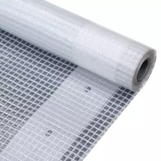 Krycia plachta - plachta vidaXL Leno 260 g / m² 4 x 5 m biela