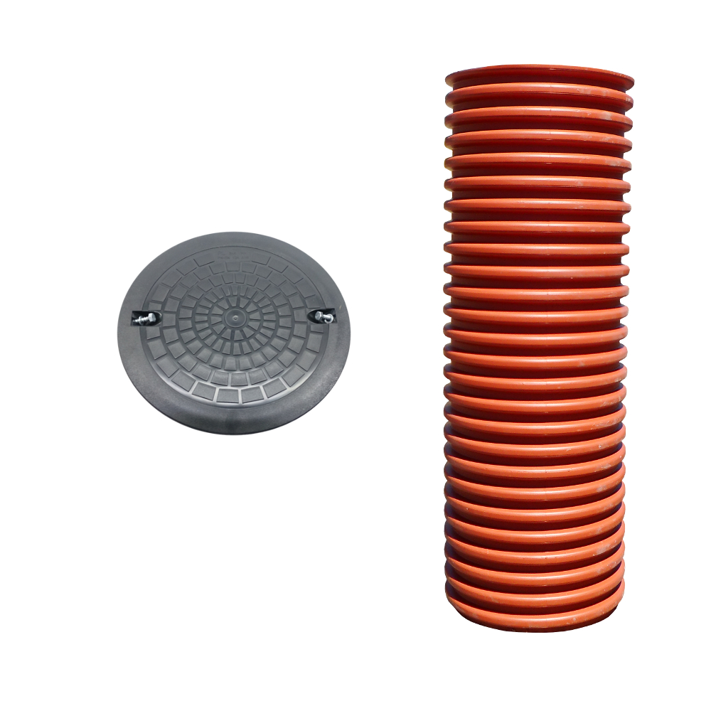425 mm vlnitá rúra s krytom
