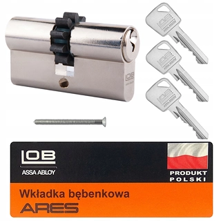 Zámok na dvere - LOB ARE 35/45 Vložte Nikiel