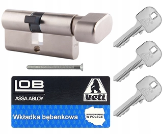 Zámok na dvere - LOB YETI, kde ITI 26/35G Nikiel Knob