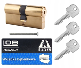 Zámok na dvere - LOB YETI, kde mosadz 30/30