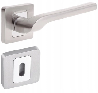 Kľučky na dvere - Predaj Luga Nikiel/Chrome + Rosettes Key