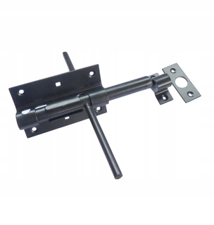 Zámok na dvere -  Dvojitý -Zatknutím L100 Black Lock
