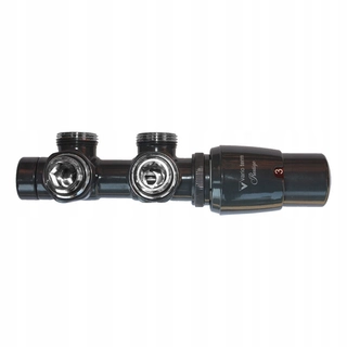 Hlavica, ventíl - Termostatický ventil Twins Glossy Graphite