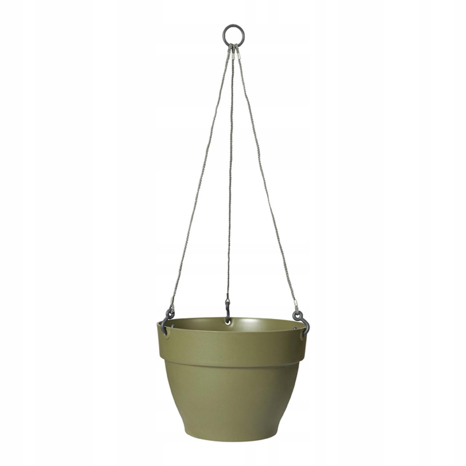 Kvetináč Elho, 18 cm, priemer 26 cm, plast, odtiene zelenej