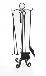 Stojan na drevo - MET KIT 10-766 black