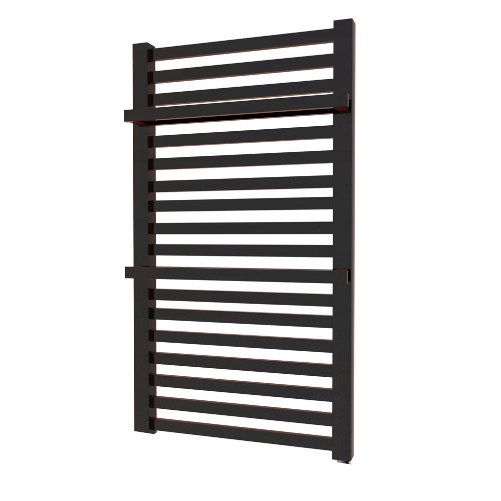 Komex 382 W vodný kúpeľňový radiátor 430 x 950 mm čierny